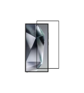 Logis Samsung Galaxy S25 Ultra  Antistatik 5D Tam Kaplayan Ekran Koruyucu Cam (Şeffaf)