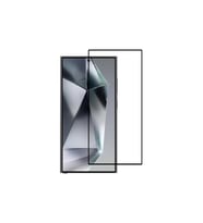 Logis Samsung Galaxy S25 Ultra  Antistatik 5D Tam Kaplayan Ekran Koruyucu Cam (Şeffaf)