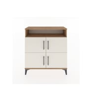 Arges Şifonyer 4 Raflı 4 Kapaklı 88x30x96 Çam-Aytaşı
