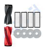 Roborock Qrevo Curv Uyumlu 1 Ana Fırça 4 Filtre 4 Mop PKT-iasgf0000607