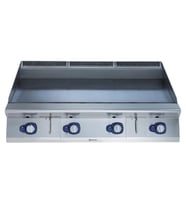 Electrolux Professional Geniş Hp Izgara, Gazlı, Çizilmeye Karşı Dayanıklı Nitrochrome3 Düz Krom Pişirme Yüzeyi, Yatay,termostatik Kontrol, Spatula Dahil - 1200 Mm E9IIKAAOMIA