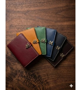 El Yapımı Deri Tablet Organizer Kılıfı – 8.5 İnç Tablet Uyumlu