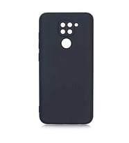 Coverzone Xiaomi Redmi Note 9 ?le Uyumlu K?l?f Z-Mara Lansman Vieri Tam Koruma Arka Kapak Kamera Koruma �?k?nt?l? P�r�zs�z Y�zey Siyah