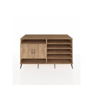 Kronos Konsol 7 Raflı 2 Kapaklı 176x59x99 Çam-Çam/Aytaşı