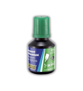 Markör Permanent Kalem Mürekkebi Yeşil 30 ml 1 Adet Brons Koli Çuval Kalemi Mürekkebi 1 Adet