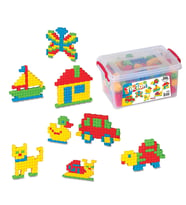 Tiktak Lego (250 Parça) - Tik-Tak Puzzle - Küçük Bloklar - Tik Tak Legolar Oyuncak