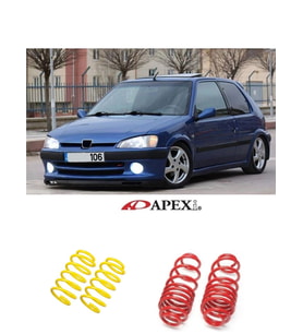 peugeot 106 apexi 4.5 cm ön spor yay
