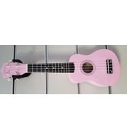Cremonia AU01L-21PK 21 İnç Soprano Ukulele Pembe Renk, Başlangıç Seviyesi, Ihlamur Ağacı Gövde