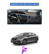 HONDA CIVIC FB7 (2011-2015) Torpido Örtüsü Güneşten Korur Kolay Montaj Tam Uyum F59