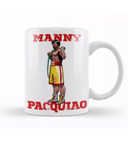 Mannypacquiao Pacquiao Kupa Bardak Porselen