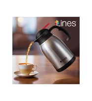 Copper Paslanmaz Çelik 2 Litre Termos INOX (Gri)