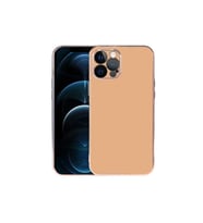 Apple iPhone 12 Pro Max Uyumlu Kılıf Zore Viyana Kapak (Gold)