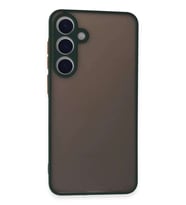 Galaxy S24 Kılıf Montreal Silikon Kapak - Yeşil