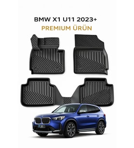 Bmw X1 U11 2023+ Uyumlu 3D Oto Paspas Premium