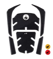 Grippatch - Honda Forza250 (2018-2025) ile Uyumlu Kaydırmaz 6D Karbon 7 Parça Tank Pad Seti GC20