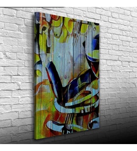 Şarap Kadehi Yağlıboya Kanvas Tablo 50 x 70