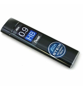 Pentel Ain Stein Min (Mekanik Kurşun Kalem Ucu) 0.9 mm HB 36'lı Tüp 