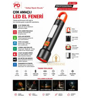 Kalemhane PD-1007 Professional Çok Amaçlı LED El Feneri