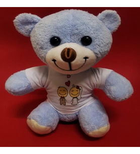 Mutlu Çift Tişörtlü Peluş Ayı