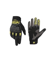 Motosiklet Eldiveni Full Koruma Ayarlanabilir Bilek Bantı Deri Microfiber Kumaş Motor Eldiven