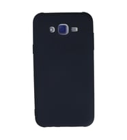 Samsung Galaxy J7 Kılıf Nano içi Kadife Silikon - Lacivert