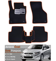 HYUNDAİ ACCENT BLUE (2011-2018) Uyumlu EVA Paspas Tam Set–Araca Özel,Kolay Montaj