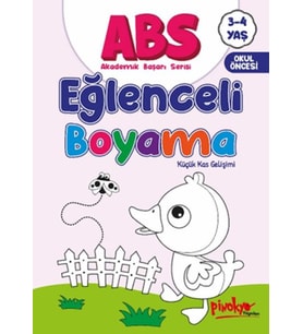 ABS 3-4 Yaş Eğlenceli Boyama