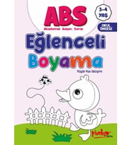 ABS 3-4 Yaş Eğlenceli Boyama