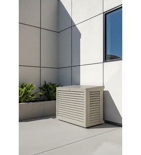 Klima Motoru/Dış Ünite Gizleme/Koruma Kafesi XS 7000 BTU - 9000 BTU 86X44X65(H) Açılı Condor