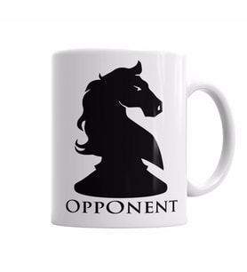 Opponent TRIII Kupa Bardak Porselen