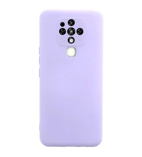 Camon 16 Kılıf Nano içi Kadife Silikon - Lila