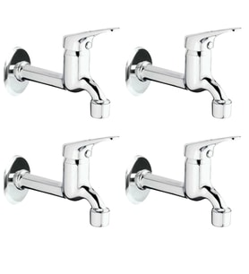 4Lü Aç Kapa Mix Lavabo Musluk Wc Lavabo Uzun Musluk Perlatörlü ( Lisinya )
