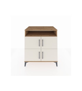 Kronos Şifonyer 4 Raflı 4 Kapaklı 88x59x96 Çam-Aytaşı