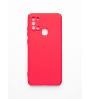 Samsung Galaxy A 21S Pembe Silikon Kılıf Modeli