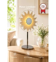 Torima Ayçiçek Kristal Elmas Masa Lambası Led Işıklı Şarjlı Dokunmatik Akrilik Gece Lambası LW17