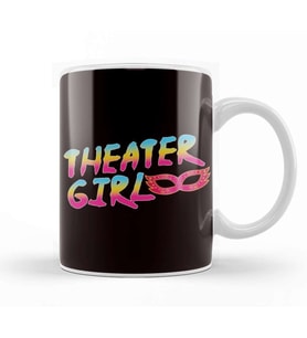 Theater Girl Theatre Geek Fan Acting Drama Actor Actress Kupa Bardak Porselen