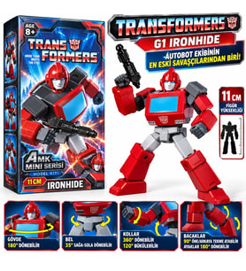 75321 FİGÜR TRANSFORMERS AMK MINI SERIES WAVE3 G1 IRONHIDE TRNS