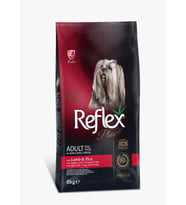REFLEX PLUS KUZU&PİRİNÇ KÜÇÜK IRK YETİŞKİN KÖPEK MAMASI 8 KG
