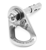 KONG Anchor Kit – 10 mm AISI 316 Paslanmaz Çelik Bolt Seti  EN 959  UIAA Onaylı (Gümüş)