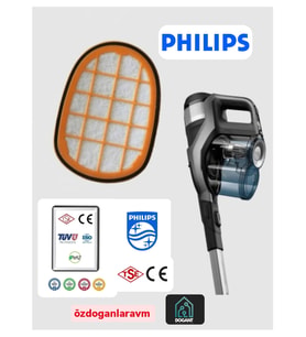 FC6823/01 Speedpro Max Filtre 1 Adet Çift Kademeli Filtrasyon Sistemi ile Etkili Koruma
