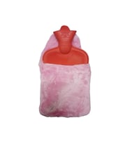 Elite Pamuk Kılıflı Sıcak Su Torbası 1.75 Lt - Açık Pembe Kılıf