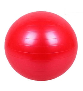 Yoga Pilates Aeorobik Jimnastik Topu 65 Cm KIRMIZI