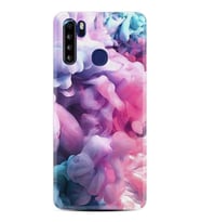 Reeder P13 Blue Max Kılıf Desenli Silikon Pink Cloud