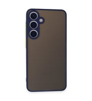 Samsung Galaxy S24 Kılıf Montreal Silikon Kapak - Lacivert