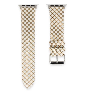 Mey İthalat® Watch 42Mm Karo Motif Kordon -