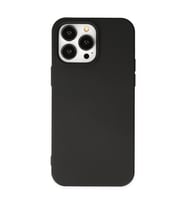 İphone 14 Kılıf Nano İçi Kadife - Siyah