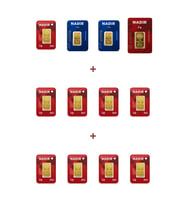 Nadir Gold 24 Ayar 19 Gram Altın (1 Ad 5 Gram Altın + 2 Ad 2,5 Gram Altın + 9 Ad 1 Gram Altın )