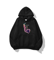 Trendiz Unisex Lost in Space Sweatshirt Siyah