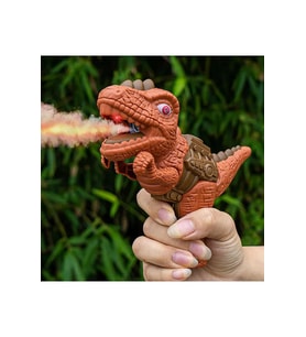 Sesli Işıklı Buhar Çıkartan Dinozor (Kahverengi)