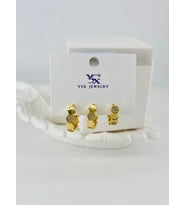 Zirkon Taşlı Üçlü Kombin Küpe - Kp00416
